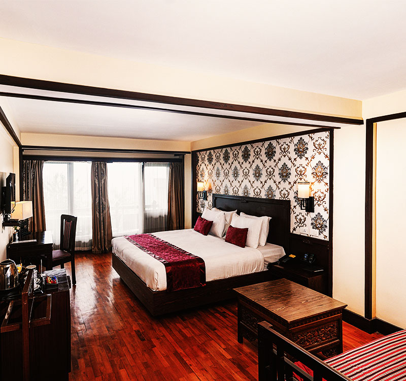 hotel room in gangtok, Heritage Deluxe Room