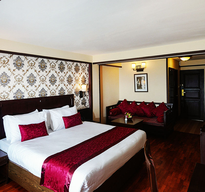 hotel room in gangtok, Heritage Deluxe Room