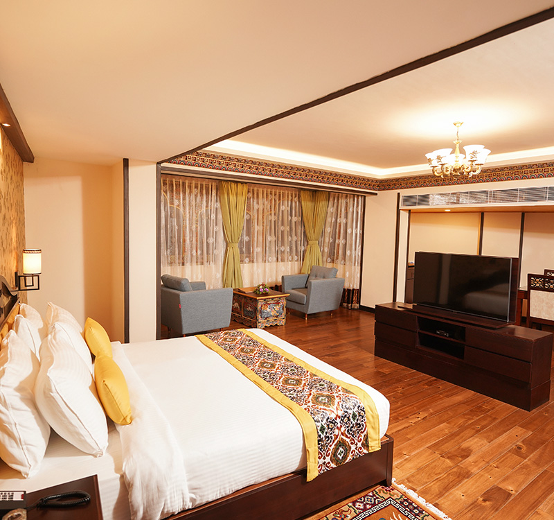 hotel room in gangtok,Kanchenjunga suite