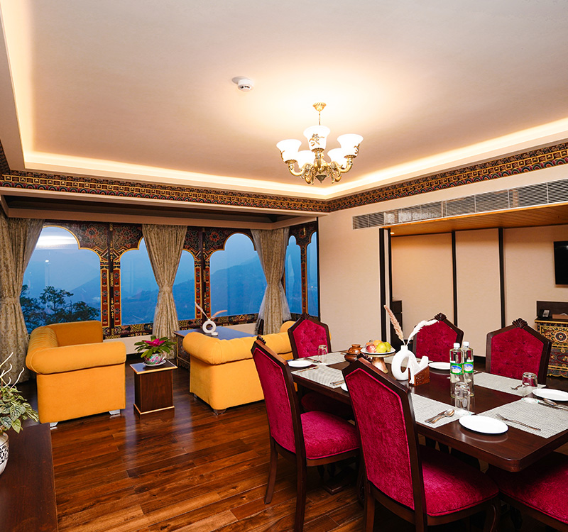 hotel room in gangtok, royal suite