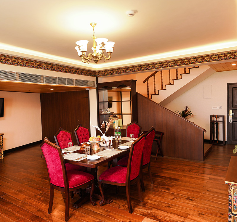 hotel room in gangtok, royal suite